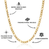 Figaro Chain Gold 3mm - USP's - VIRAGE London, 10040001010318