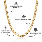 Figaro Chain Gold 5mm - USP's - VIRAGE London, 10040001010518