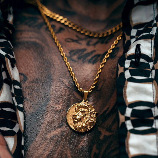 Gold Lion Pendant Limited Edition - VIRAGE London