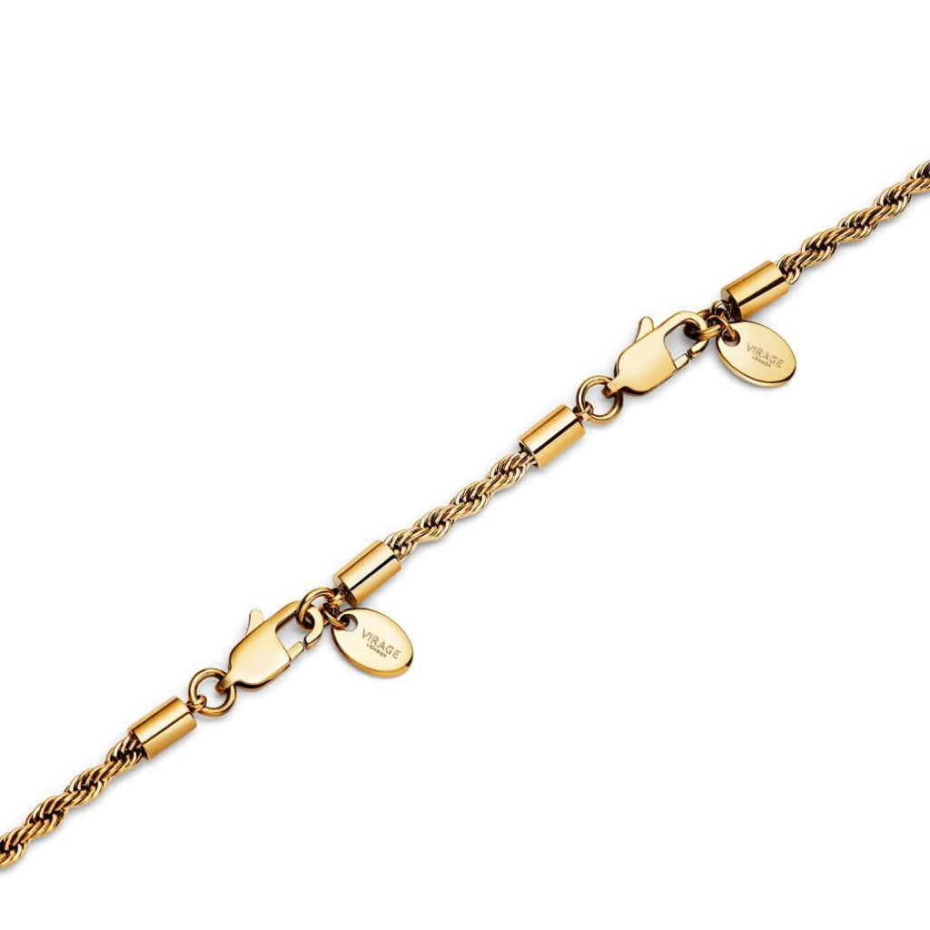 Rope Chain Extender Gold | Gold Chain Extender | VIRAGE London