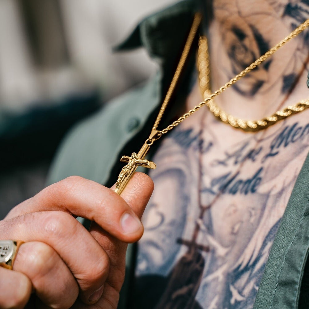 GoldCrucifixPendant3- GoldCrucifixPendant3-