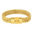 Gold Franco Bracelet 12mm - VIRAGE London