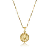 Initial Necklace Gold - VIRAGE London