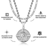 Silver Jesus x Figaro Set USPs - VIRAGE London, 1900