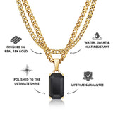 Gold Onyx x Cuban Set - VIRAGE London