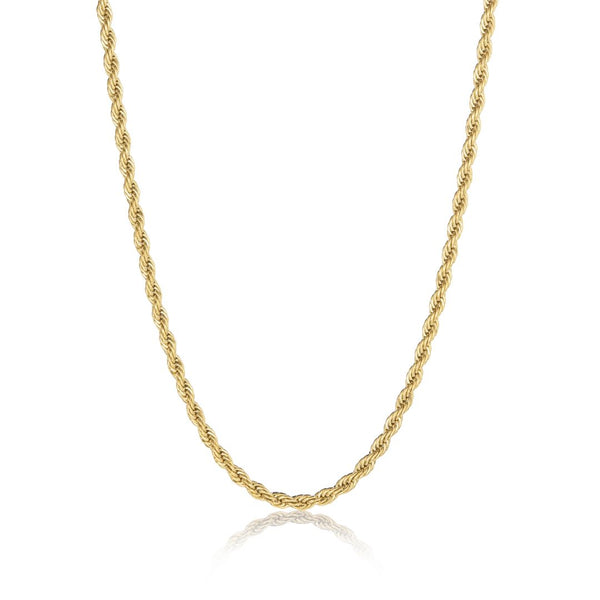 Rope Necklace Gold - VIRAGE London