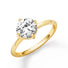 Round Solitaire Ring Gold - VIRAGE London