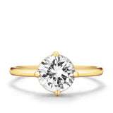 Round Solitaire Ring Gold - VIRAGE London - VIRAGE London