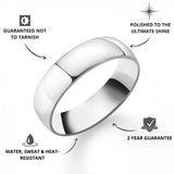 Silver Round Band Ring - USPs - VIRAGE London