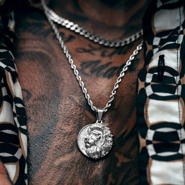 Silver Lion Pendant Limited Edition - VIRAGE London