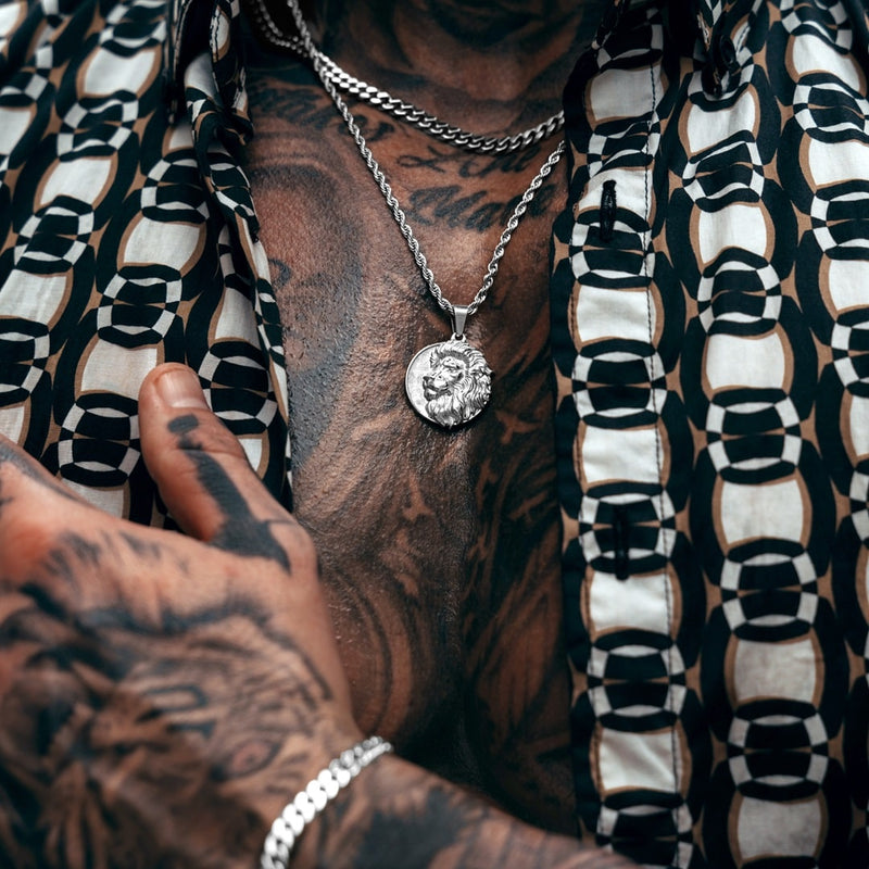 Silver Lion Pendant Limited Edition - VIRAGE London