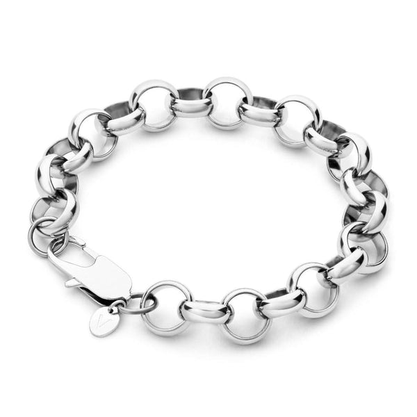 Belcher Bracelet Silver 12mm - VIRAGE London, 40010001021207