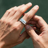 Silver Cross Ring - VIRAGE London, 5061034737435