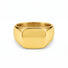 Gold Square Signet Ring - VIRAGE London