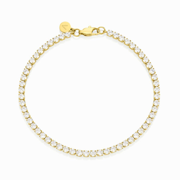Gold Tennis Bracelet - VIRAGE London
