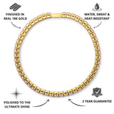 Tennis Bracelet Gold 3mm - USPs - VIRAGE London, 10060002010307
