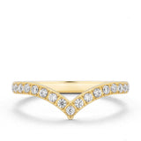 Wishbone Eternity Ring Gold - VIRAGE London