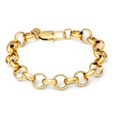Belcher Bracelet Gold 12mm - VIRAGE London, 40100001011207
