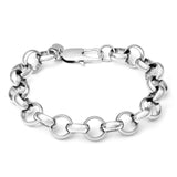 Belcher Bracelet Silver 12mm - VIRAGE London, 40010001021207