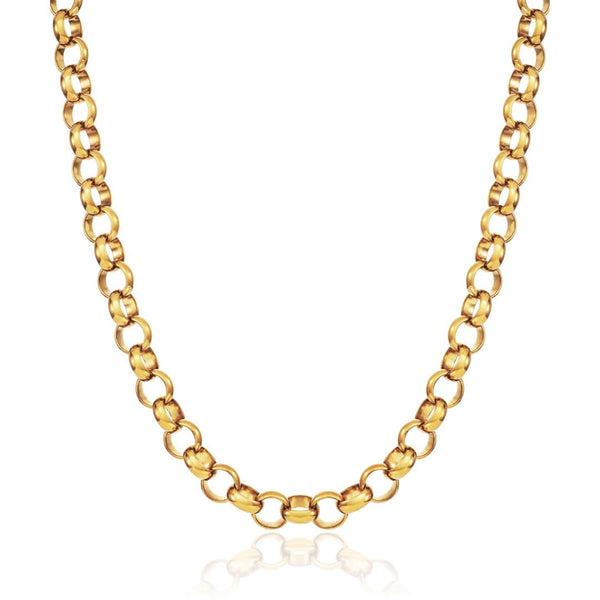 Belcher Chain Gold 12mm - VIRAGE London, 10100001011218