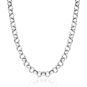 Belcher Chain Silver 12mm - VIRAGE London, 10100001021218