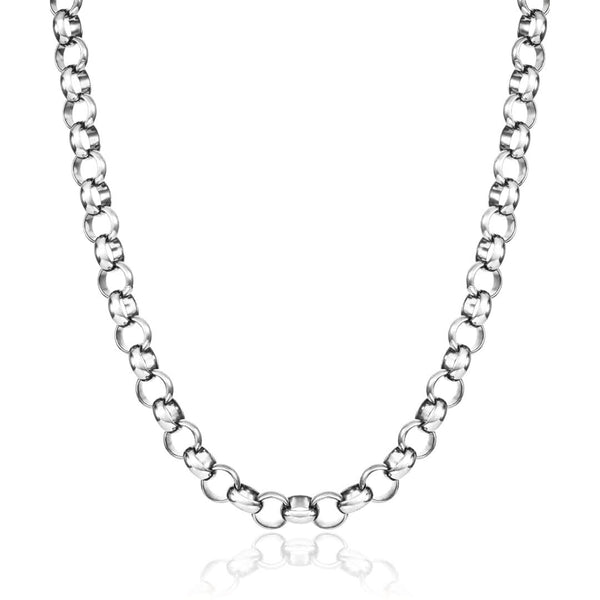 Belcher Chain Silver 12mm - VIRAGE London, 10100001021218