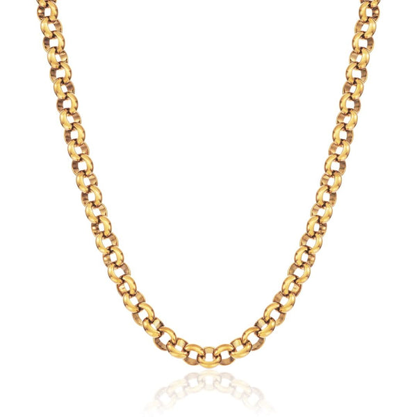 Belcher Chain Gold 8mm - VIRAGE London, 10100001010818