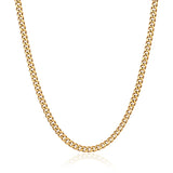 Micro Cuban Chain Gold 3mm - VIRAGE London, 10010001010318