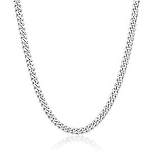 Cuban Chain Silver 5mm - VIRAGE London, 10010001020518