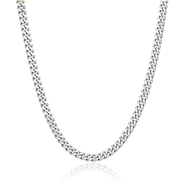 Cuban Chain Silver 5mm - VIRAGE London, 10010001020518