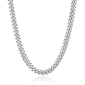 Cuban Chain Silver 8mm - VIRAGE London, 10010001020818