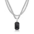 Silver Onyx x Cuban Set - VIRAGE London