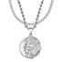 Silver Lion Pendant Limited Edition & Cuban Chain Set - VIRAGE London, 6101