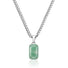 Silver Aventurine Pendant - VIRAGE London