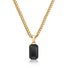 Gold Onyx Pendant - VIRAGE London