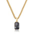 Gold Spectrolite Pendant - VIRAGE London
