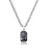 Silver Spectrolite Pendant - VIRAGE London