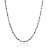 Rope Chain Silver 3mm - VIRAGE London, 10030001020318