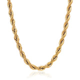 Rope Chain Gold 5mm - VIRAGE London, 10030001010518