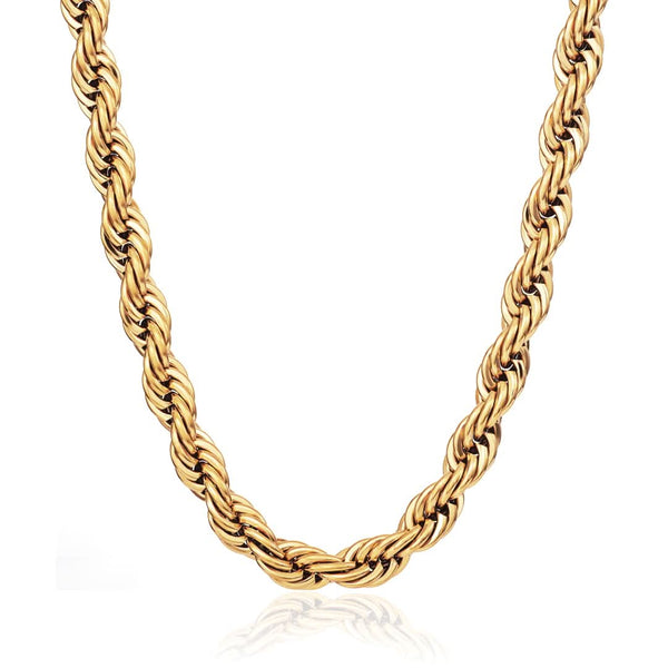 Rope Chain Gold 8mm - VIRAGE London, 10030001010818