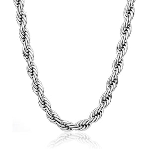 Rope Chain Silver 8mm - VIRAGE London, 10030001020818