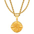 Gold St Christopher Pendant Limited Edition & Rope Chain Set - VIRAGE London, 5701