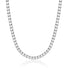Iced Tennis Chain White Gold 3mm - VIRAGE London, 10060002030418
