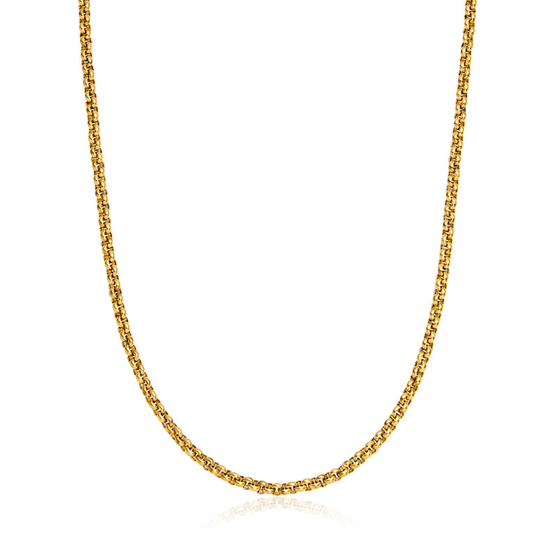 Belcher Chain Gold 3mm - VIRAGE London