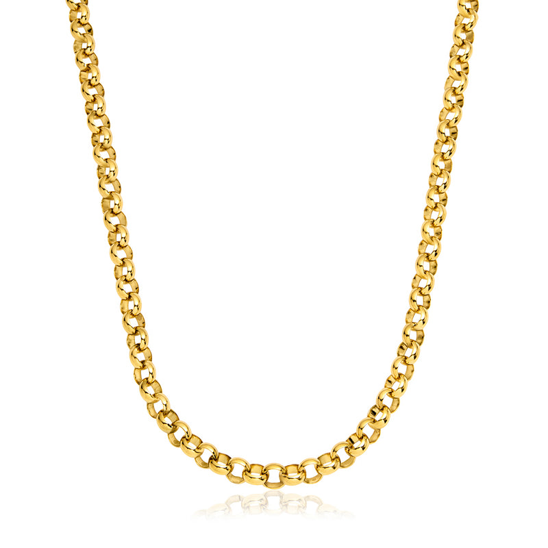 Belcher Chain Gold 8mm - VIRAGE London