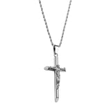 Silver Crucifix Pendant - VIRAGE London