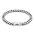Silver Cuban Bracelet 8mm - VIRAGE London, 40010001020807