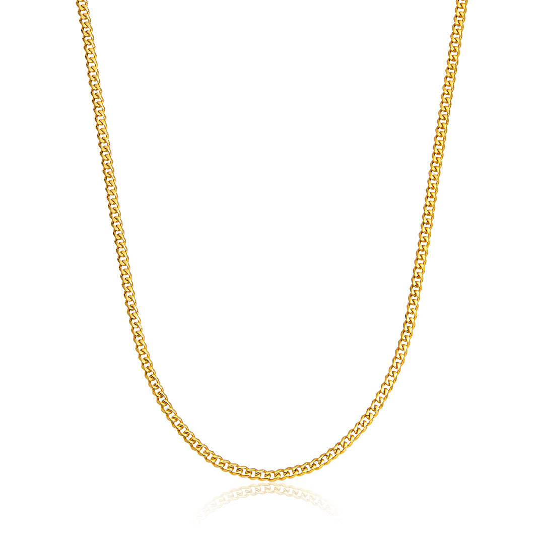 Men's Gold Cuban Link Chains | VIRAGE London