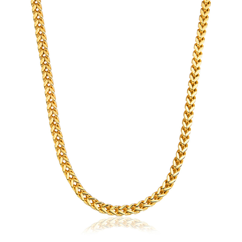 Franco Chain Gold 8mm - VIRAGE London, 10090001010818