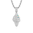 White Gold Iced Cream Pendant - VIRAGE London, 20032902030000